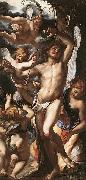 Giulio Cesare Procaccini St Sebastian Tended by Angels oil painting reproduction